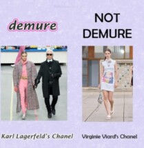 Demure